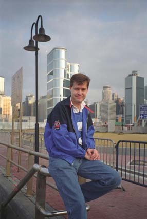 Mike Raffety in Hong Kong