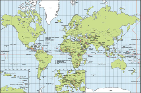 World map